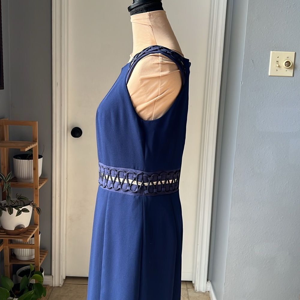 Antonio Melani Black and Navy dress - Picture 4 of 8